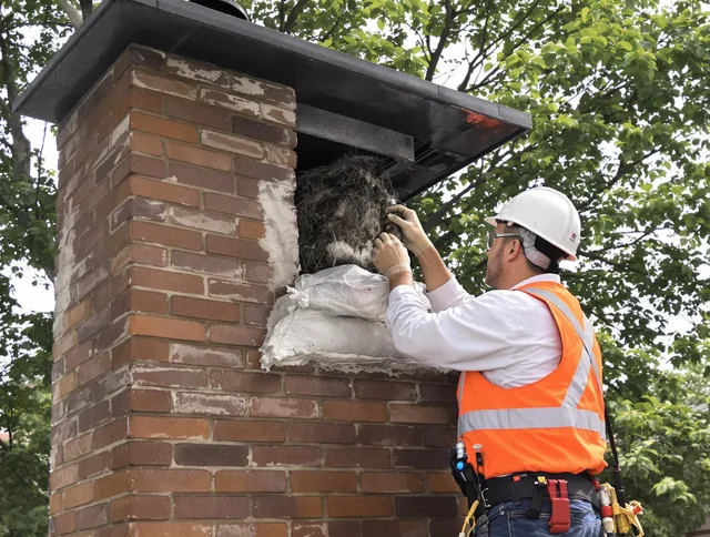Humane removal of debris and animals by Macedonia Chimney Sweep in Macedonia, OH