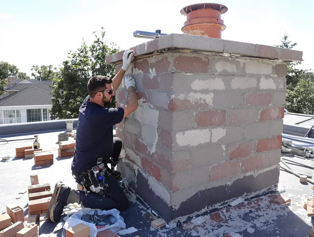 Advanced chimney repair process by Macedonia Chimney Sweep in Macedonia, OH