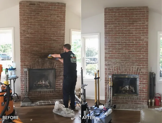 Finished chimney sweeping service by Macedonia Chimney Sweep in Macedonia, OH
