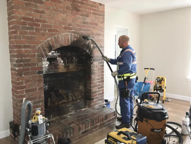 Macedonia Chimney Sweep expert performing detailed chimney sweep in Macedonia, OH