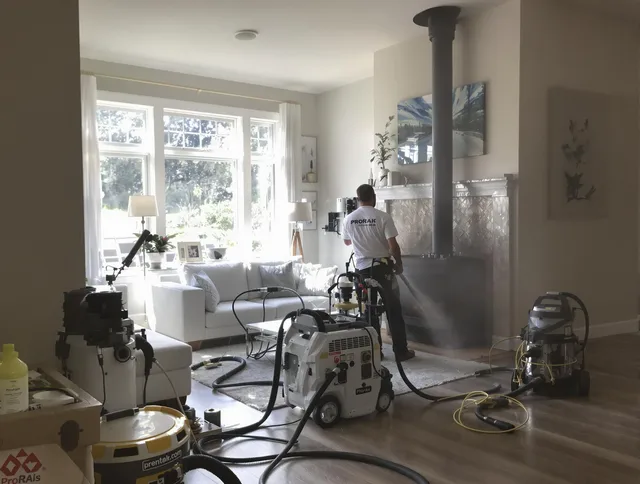 Soot removal service by Macedonia Chimney Sweep for a fireplace in Macedonia, OH